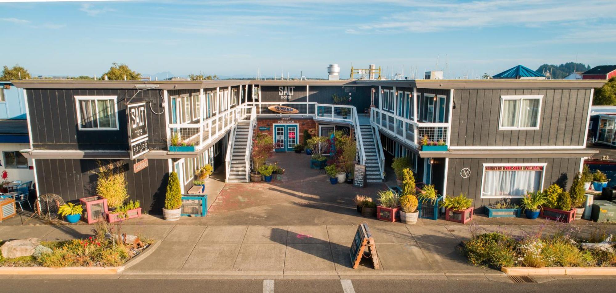 Salt Hotel & Pub Ilwaco Exterior foto